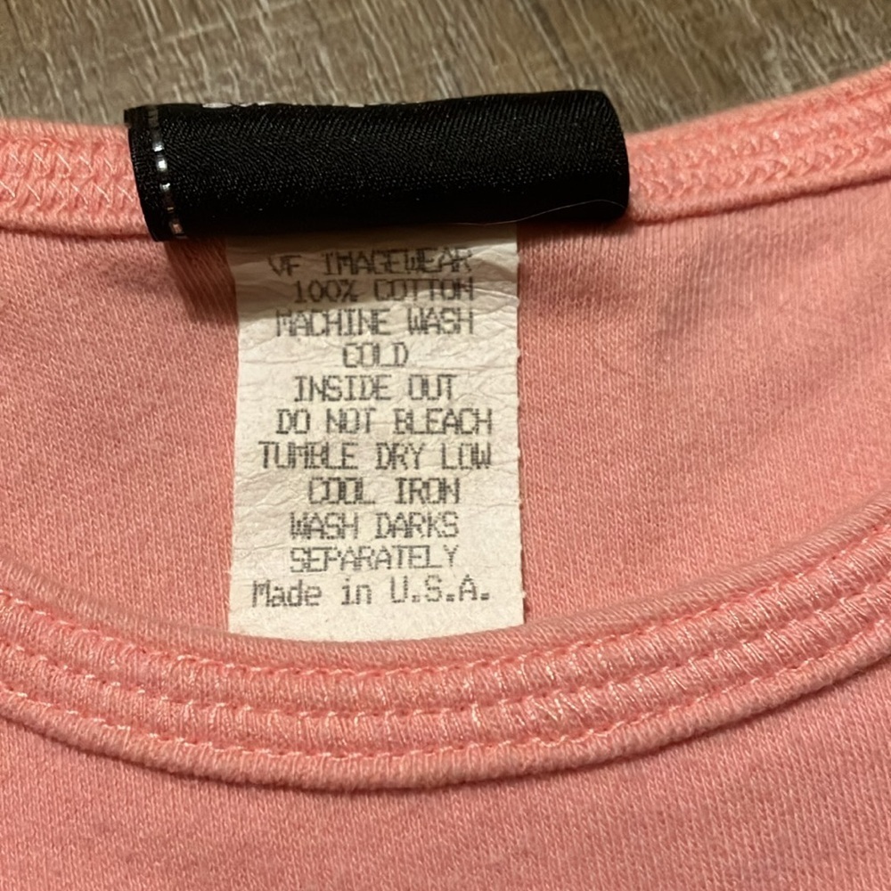 Harley-Davidson Girl’s Early 2000s Pink Sz M Fitted Tank Top. Eagle Graphic EUC - Picture 8 of 8